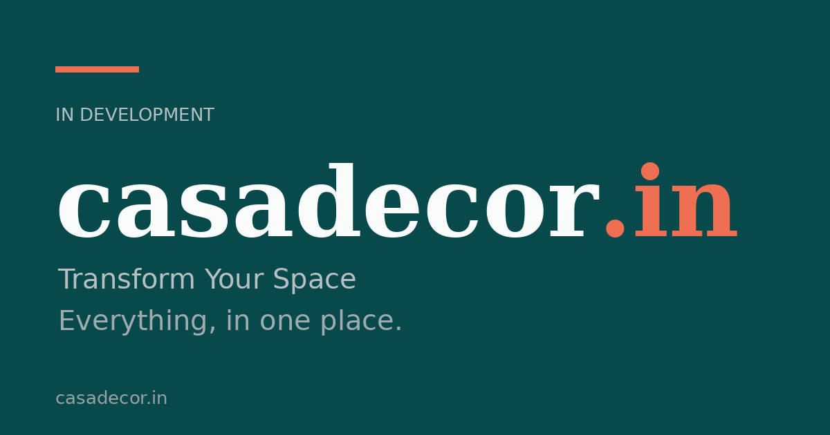 Link preview image for casadecor.in